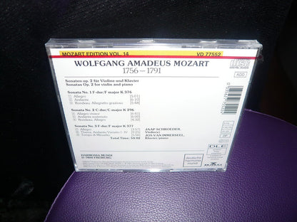 Mozart Edition, Vol. 14: Violinsonaten I - K 376, 296, 377