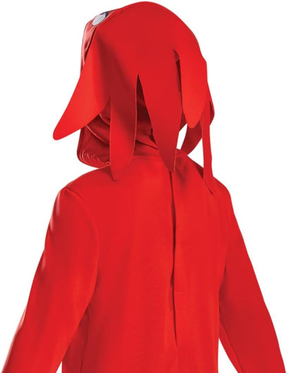 Sonic 3 158699M-20L Knuckles Hooded Fancy Dress, T2
