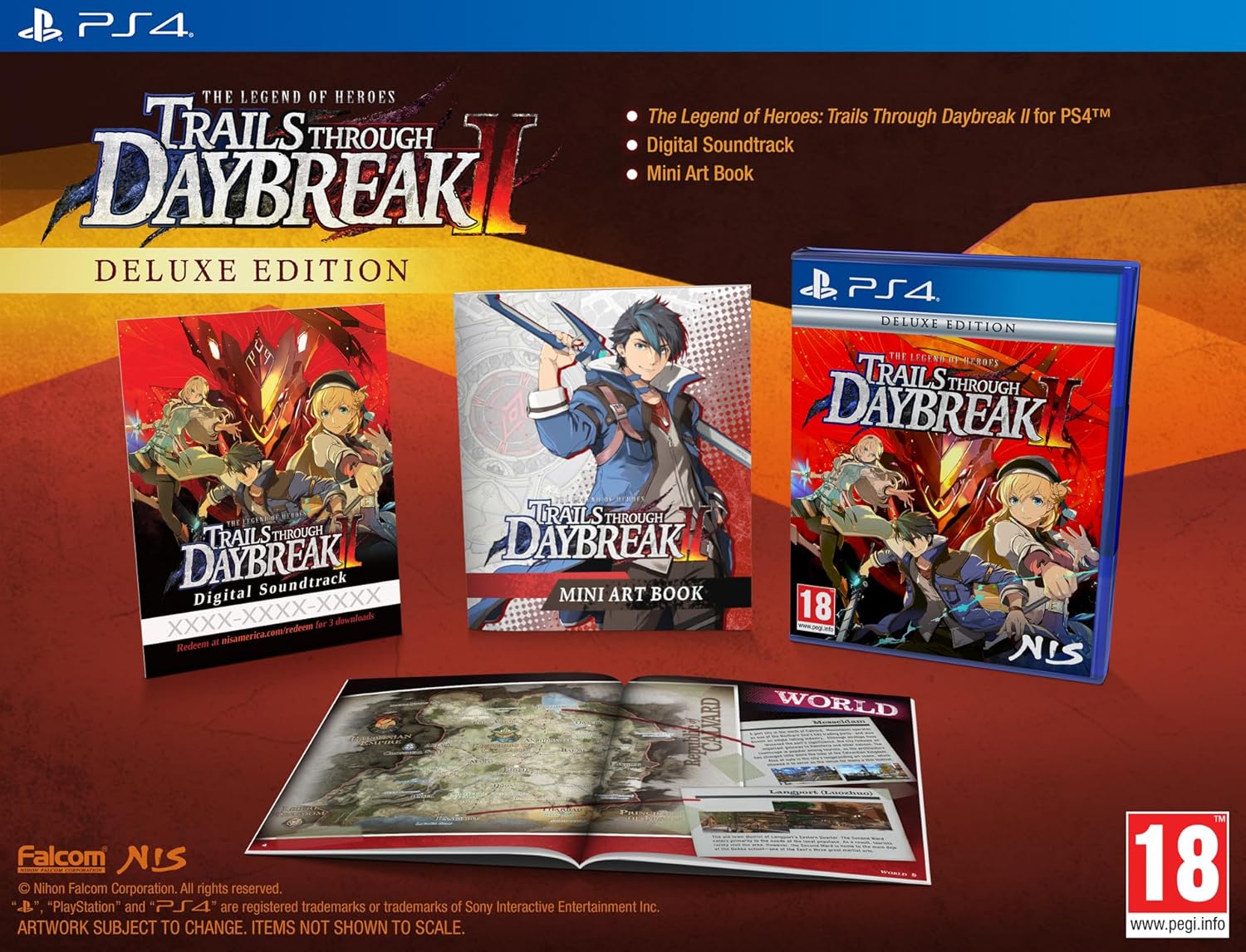 The Legend of Heroes: Trails through Daybreak II - Deluxe Edition (PS4