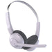 JLab Go Work Pop Wireless Headsets with Microphone - 50+ H Bluetooth Computer Headset, Multipoint Connect, On Ear Wireless Office PC Laptop Headphones with Microphone, Lilac