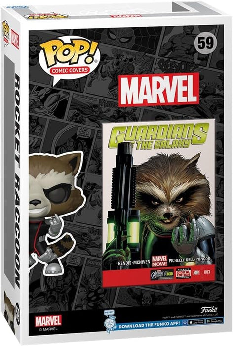 Pop! Comic Cover- Gotg -Rocket Raccoon
