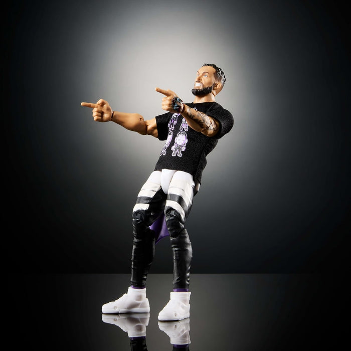 Mattel WWE Ultimate Edition Action Figure & Accessories, 6-inch Finn Balor Collectible Set, Swappable Heads & Hands, 30 Articulation Points