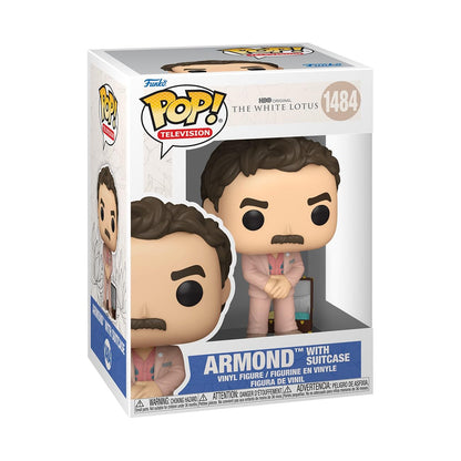 Funko POP! TV: White Lotus - Armond With Suitcase - Collectable Vinyl Figure - Gift Idea - Official Merchandise - Toys for Kids & Adults - TV Fans - Model Figure for Collectors and Display