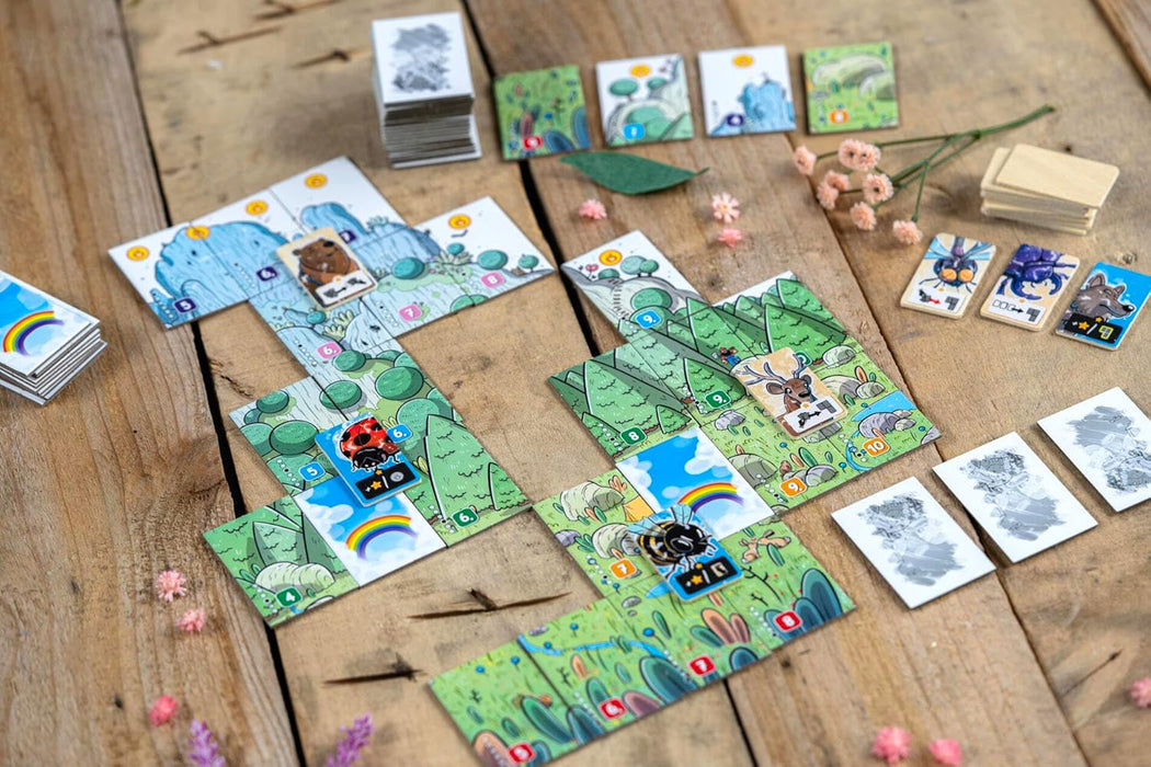 Solstis | Two-Player Tile Drafting Game | Ages 8+ | 2 Players | 15 Minutes