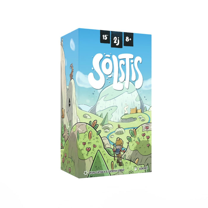 Solstis | Two-Player Tile Drafting Game | Ages 8+ | 2 Players | 15 Minutes