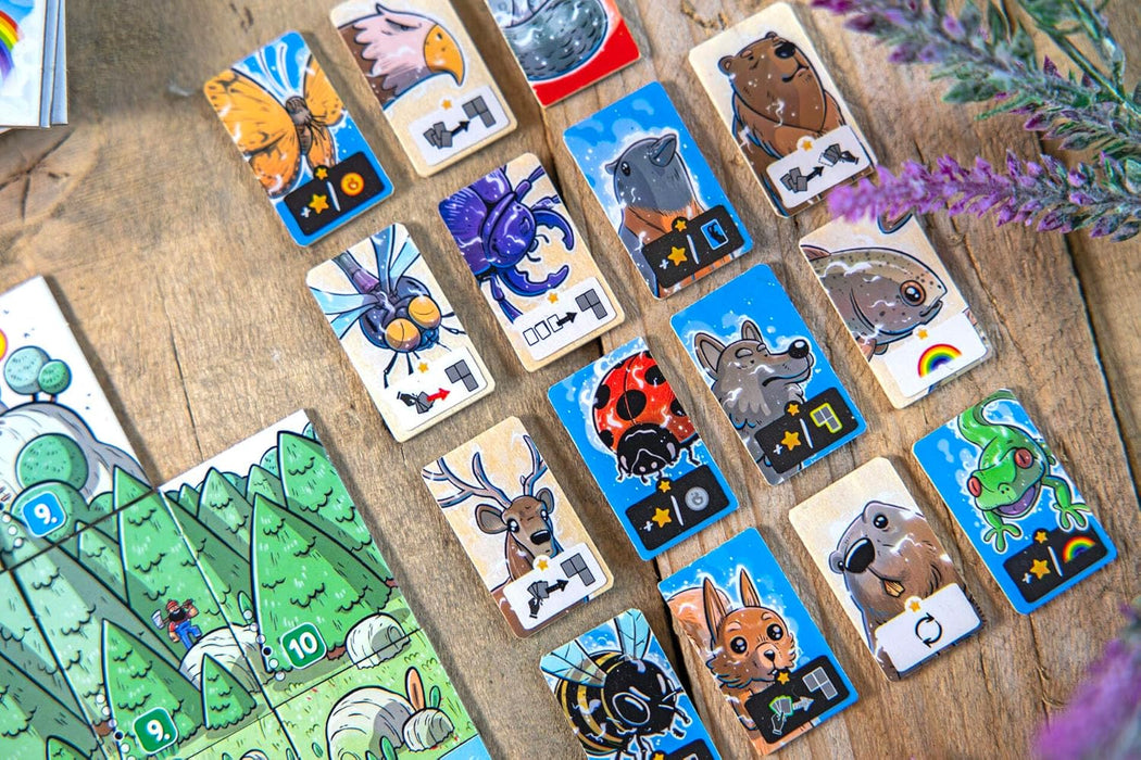 Solstis | Two-Player Tile Drafting Game | Ages 8+ | 2 Players | 15 Minutes