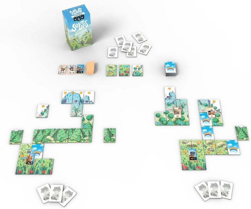 Solstis | Two-Player Tile Drafting Game | Ages 8+ | 2 Players | 15 Minutes