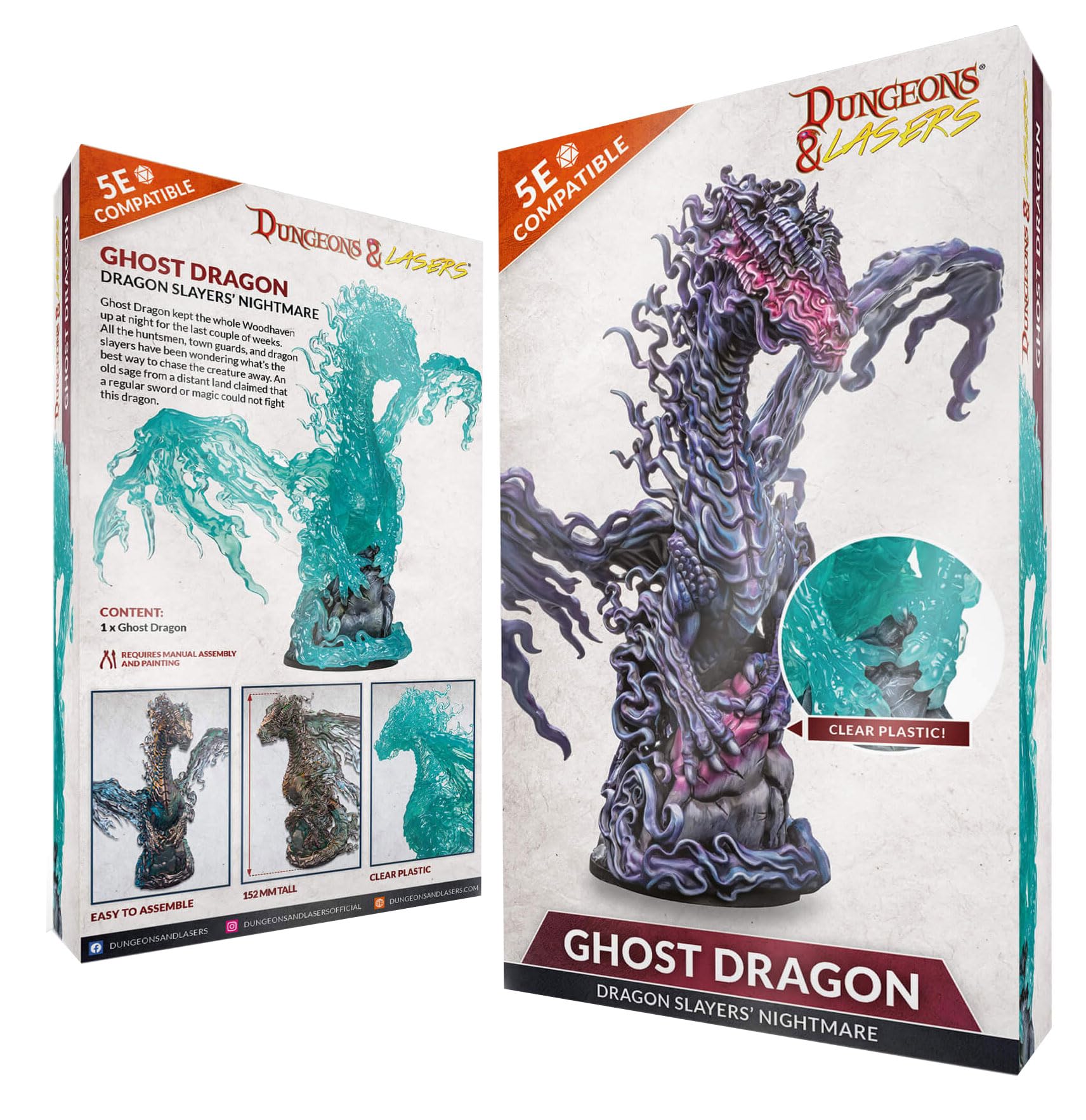 Dungeons & Lasers: Ghost Dragon | 5E Compatible