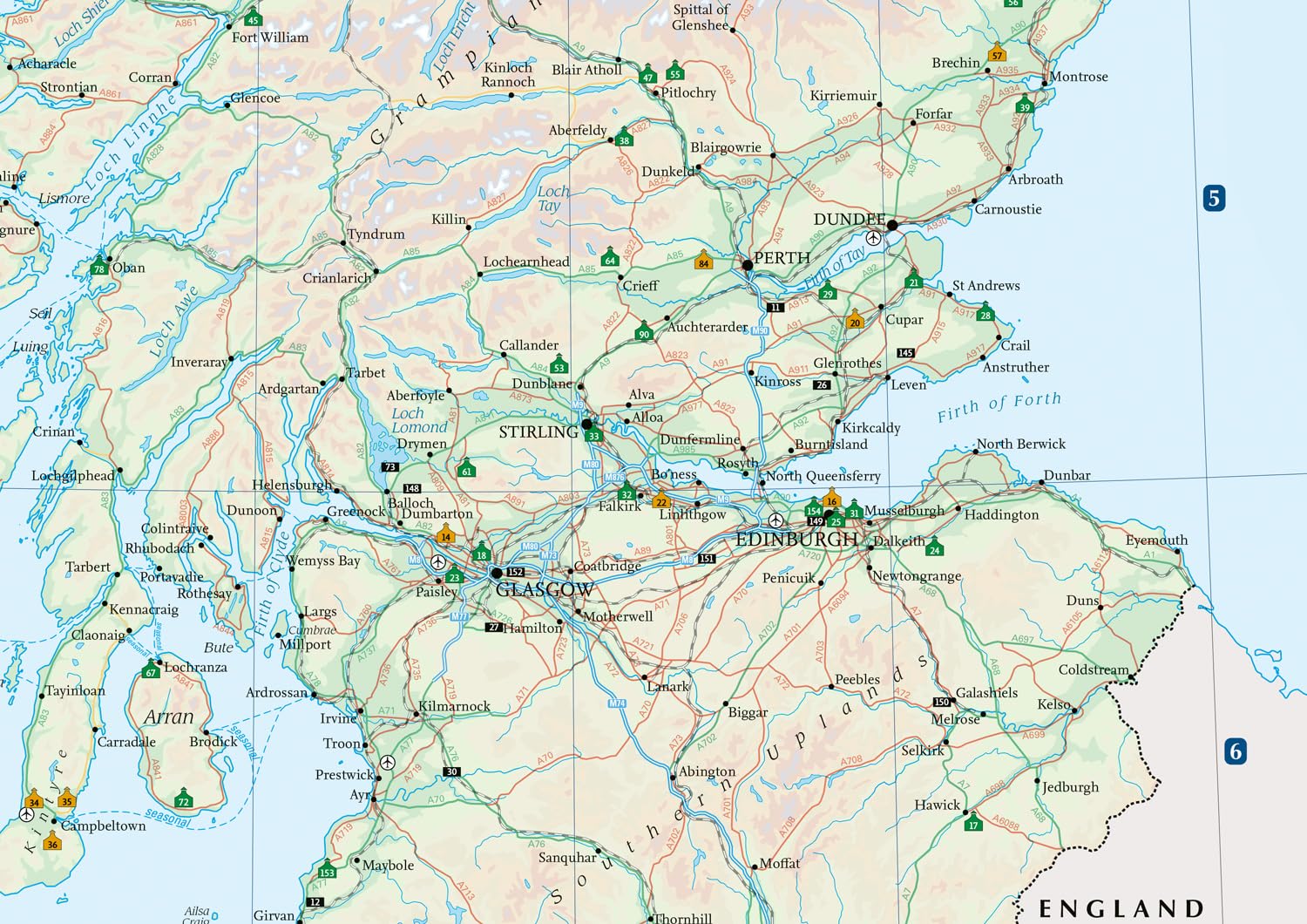 Whisky Map of Scotland