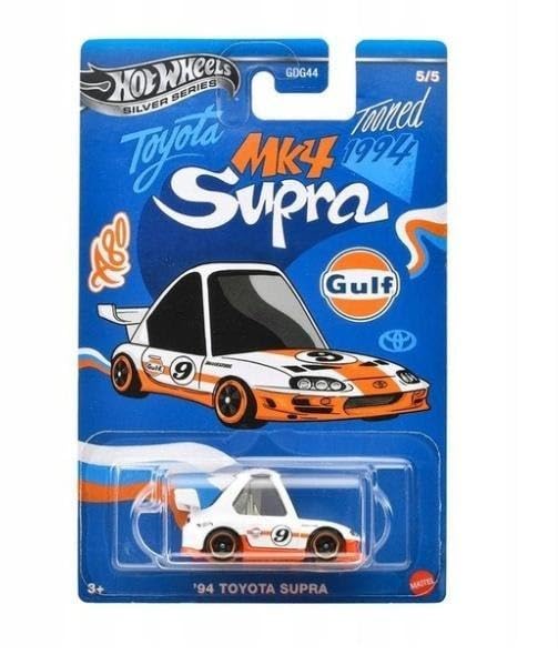 Hot Wheels Silver Series - Gulf 94 Toyota Supra/Toys