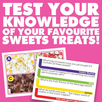 Drumond Park Logo Chocolate & Sweets Mini Board Game | Fun for Groups – Adults & Families | Travel-Size Trivia Game | Perfect for Parties & Game Nights