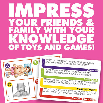 Drumond Park LOGO Toys & Games Mini Board Game | Fun for Groups – Adults & Families | Travel-Sized Trivia Game | Ideal for Parties, Game Nights & Holiday Fun