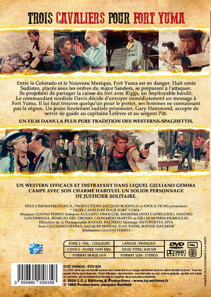 Trois cavaliers pour fort yuma