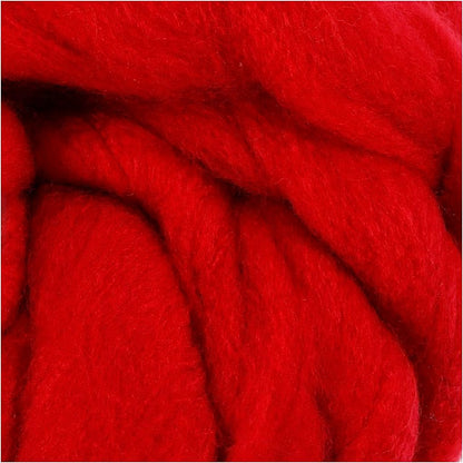 Xl-chunky-polyacryl/wollgarn L 15 M Mega 300 G Dunkelrot