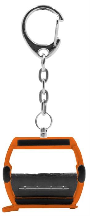 Omega IV kabelbaan sleutelhanger oranje