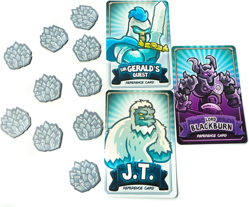 Kingdom Rush: Rift in Time - Sir Gerald Lightseeker vs J.T. Board Game Expansion - New Heroes, New Challenges! Strategy Game, Ages 12+, 1-4 Players, 60-90 Minute Playtime, Made by Lucky Duck Games