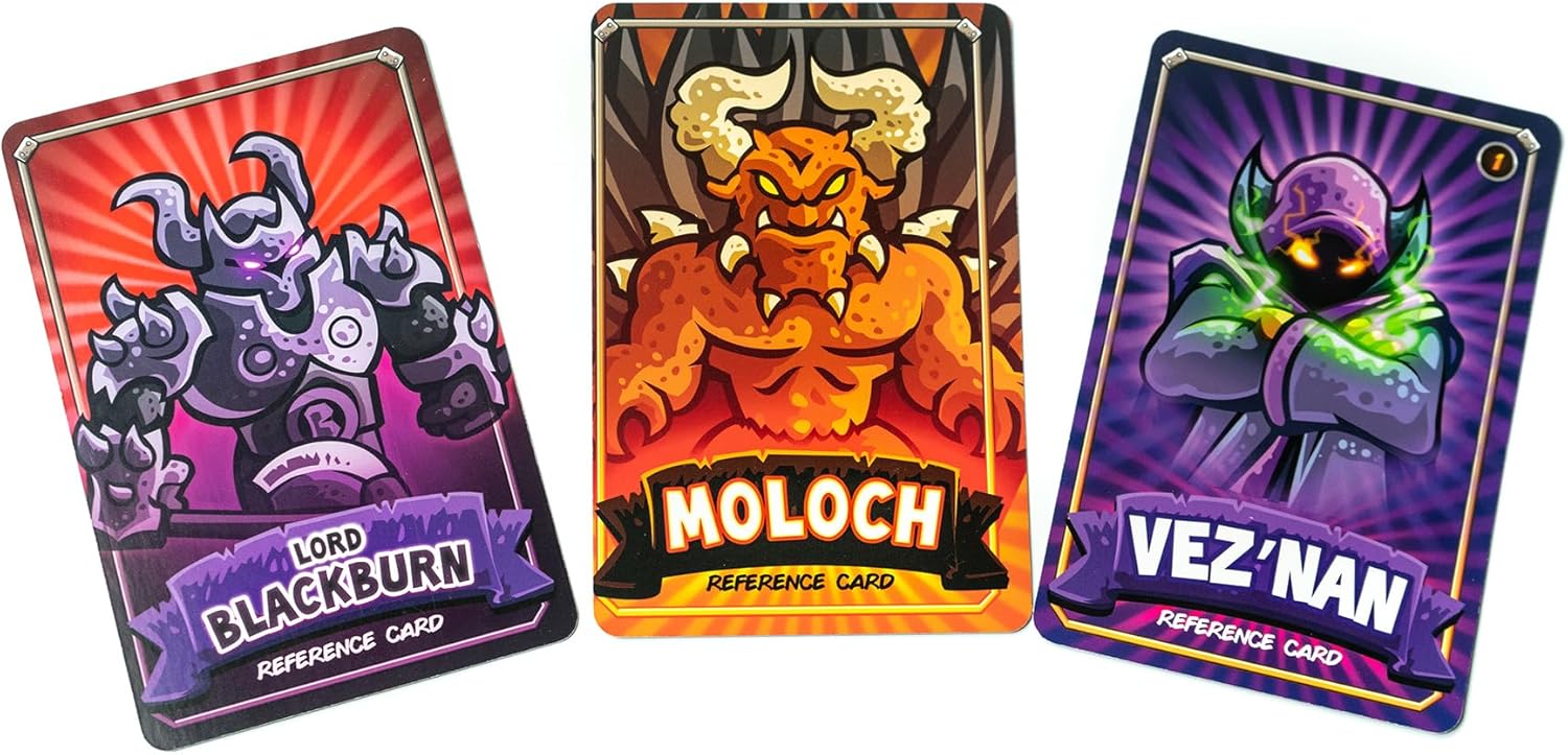 Kingdom Rush: Rift in Time - Vez'nan vs Moloch Board Game Expansion - Epic Battle of The Sorcerers! Cooperative Strategy Game, Ages 12+, 1-4 Players, 60-90 Minute Playtime, Made by Lucky Duck Games