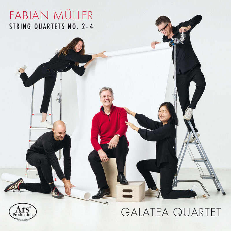 Fabian Müller: String Quartets No. 2-4