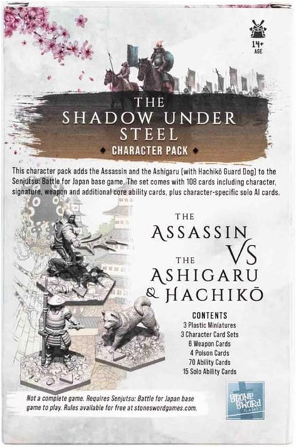 LUCKY DUCK GAMES - Senjutsu: The Shadow Under The Steel | Senjutsu Expansion | English Version | 1-4 Players | Ages 14+ | 15-20 Minutes