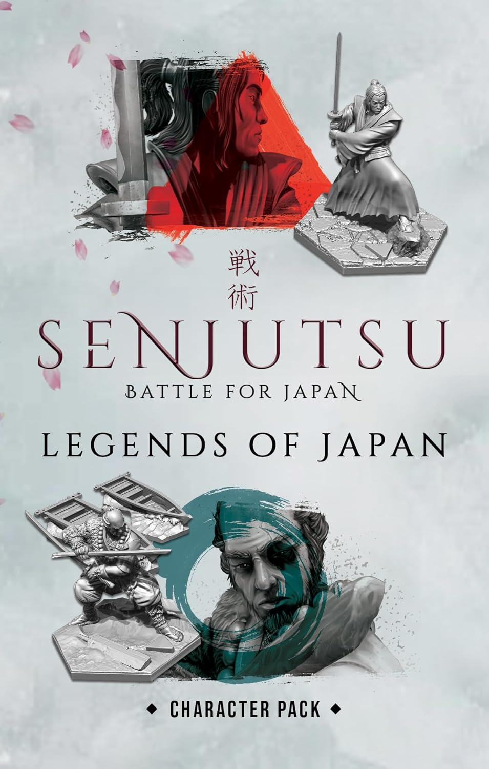 LUCKY DUCK GAMES - Senjutsu: Legends of Japan | Senjutsu Expansion | English Version | 1-4 Players | Ages 14+ | 15-20 Minutes