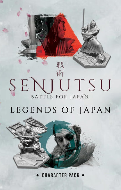 LUCKY DUCK GAMES - Senjutsu: Legends of Japan | Senjutsu Expansion | English Version | 1-4 Players | Ages 14+ | 15-20 Minutes