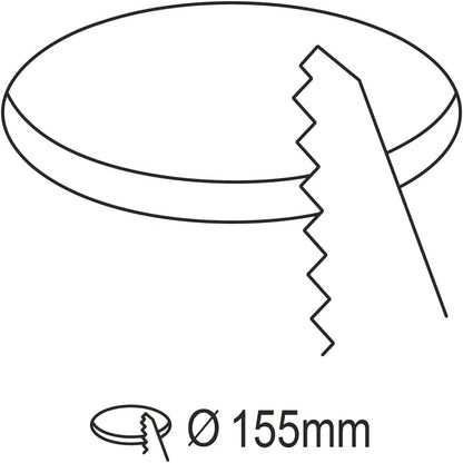 `Eglo Fueva-Z Smart Recessed Spotlight ?16.5 Cm - Tw - Zigbee, Bluetooth`