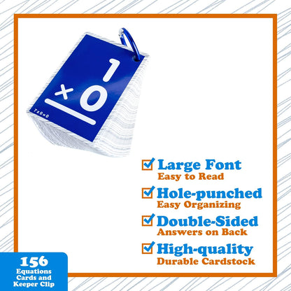 Continuum Learning Multiplication Flash Cards