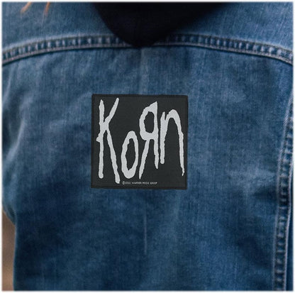 Generic Brand - 10cm x 10cm Korn Logo Fabric Applique Patch