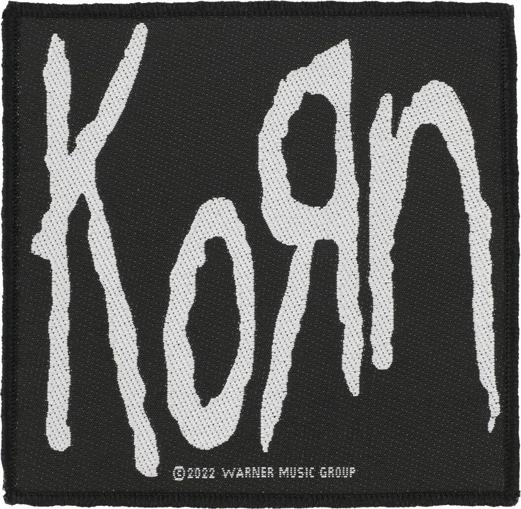 Generic Brand - 10cm x 10cm Korn Logo Fabric Applique Patch