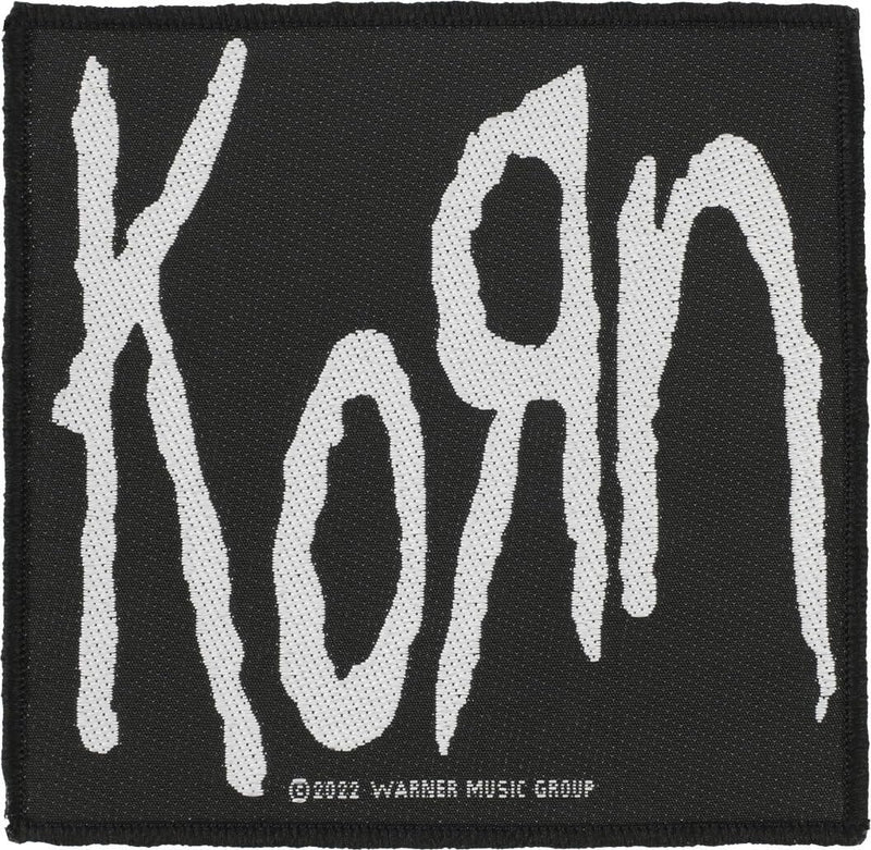 Generic Brand - 10cm x 10cm Korn Logo Fabric Applique Patch