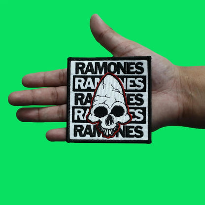 Ramones: Pinhead Standard Patch (Toppa)
