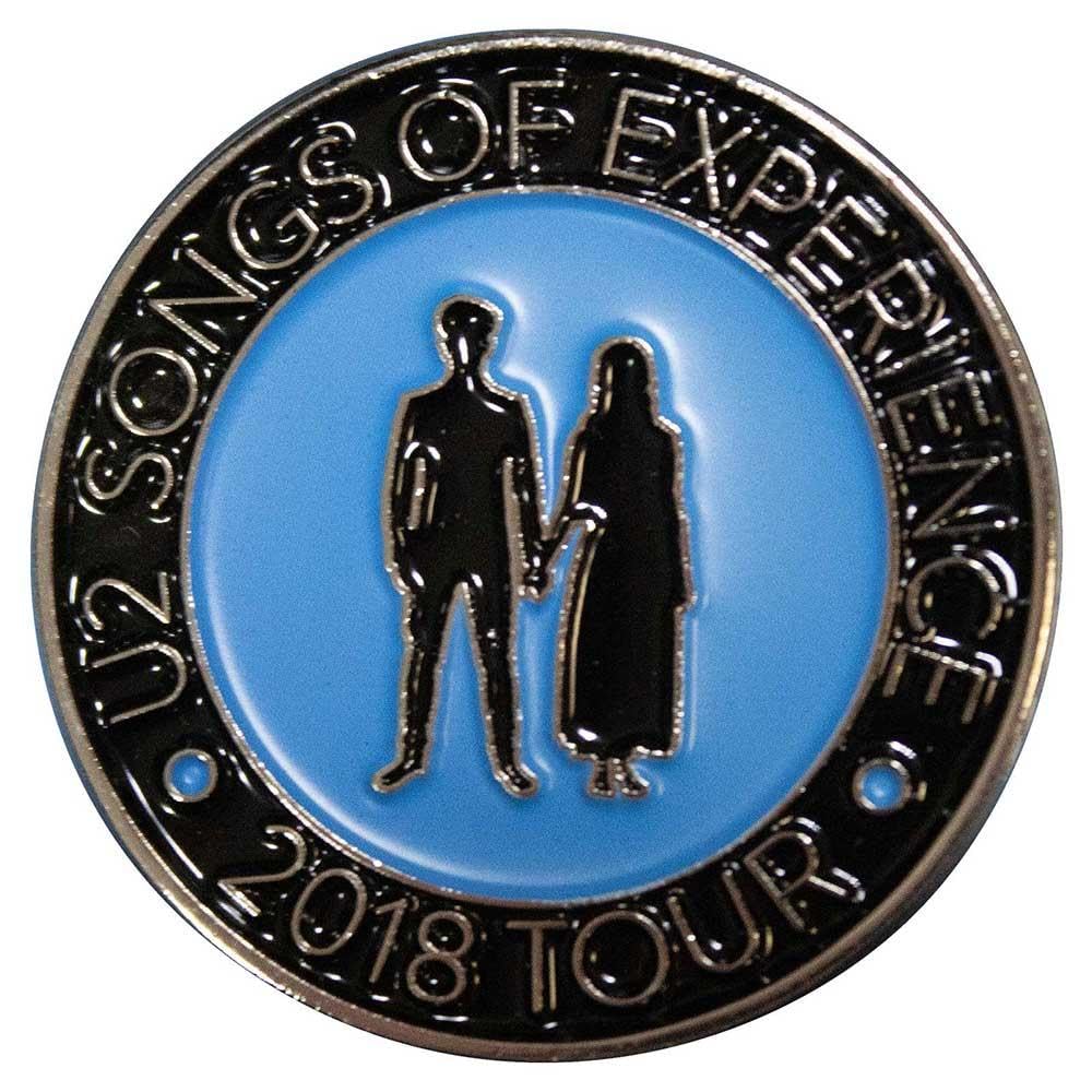 U2 - Songs of Experience Ex Tour Badge One Size Blue Black