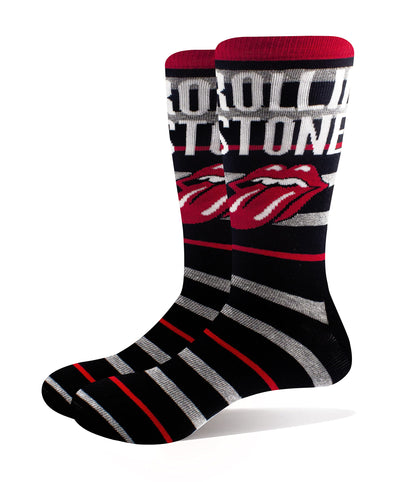 Rolling Stones The Unisex Adult Tongue Socks 40,5 EU, 45,5 EU Black, Red, White