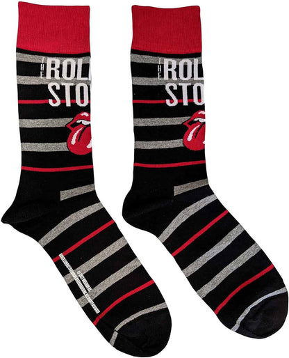 Rolling Stones The Unisex Adult Tongue Socks 40,5 EU, 45,5 EU Black, Red, White