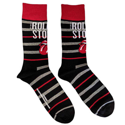 Rolling Stones The Unisex Adult Tongue Socks 40,5 EU, 45,5 EU Black, Red, White