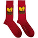 Wu-Tang Clan 'Wu-Tang' (Red) Socks (One Size = UK 7-11