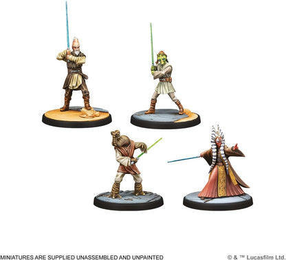 Atomic Mass Games | Star Wars Shatterpoint Wisdom of The Council | Expansión de Miniaturas | A Partir de 14 Años | para 2 Jugadores | 90 Minutos por Partida | Multilenguaje (Incluye Español
