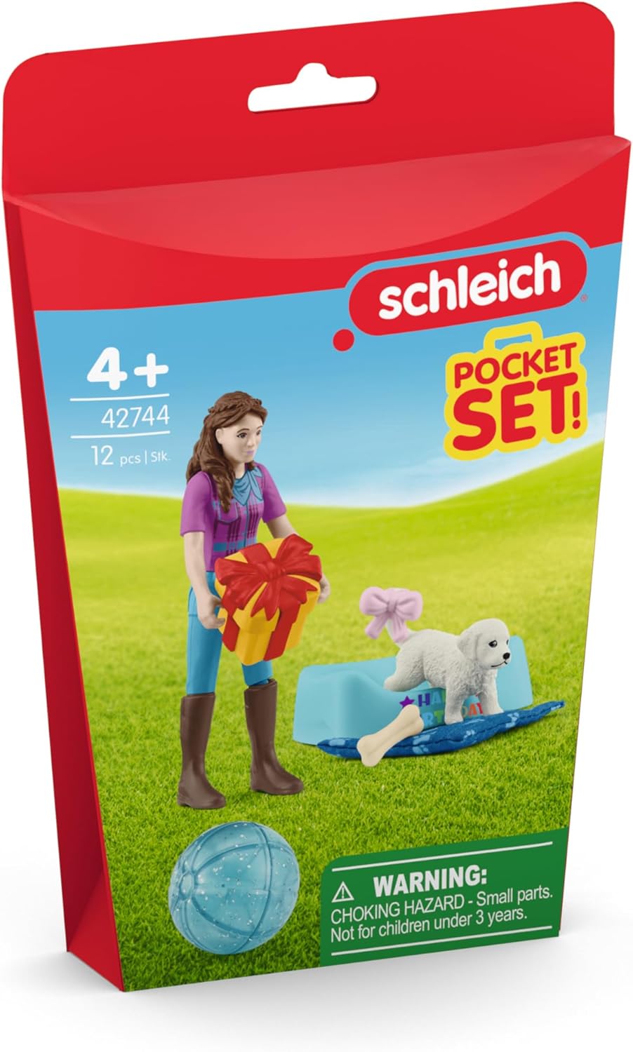 Schleich Horse Club Birthday Party with Lisa 12 Piece Pocket Set for Girls and Boys Ages 4+