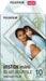 instax mini instant film, Blue Marble border, 10 shot pack, suitable for all instax mini cameras and printers