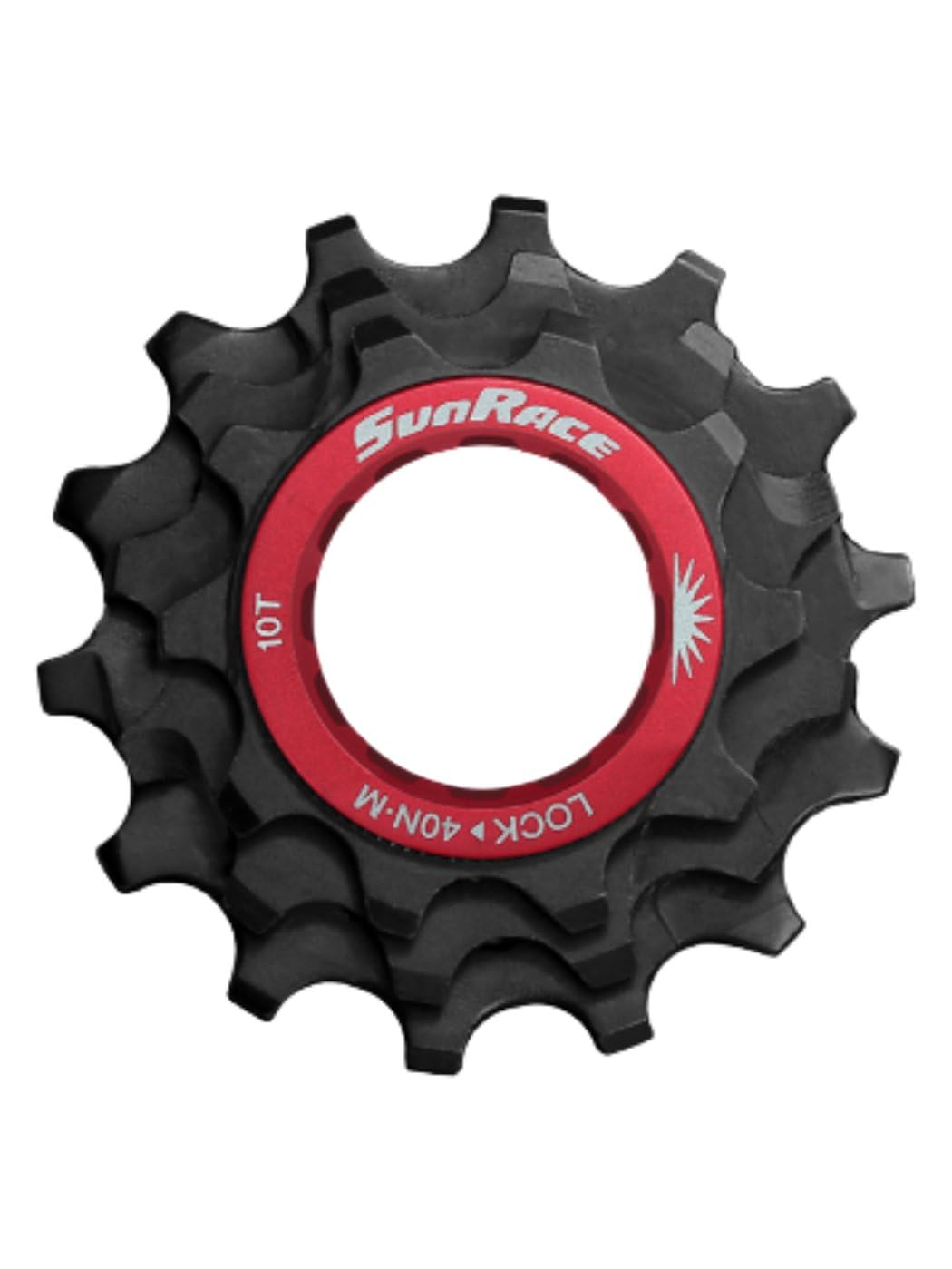 SUNRACE 305750165 Mère de l'anneau Libre + 3 pignon 12V. Unisex-Adult, Taille Unique