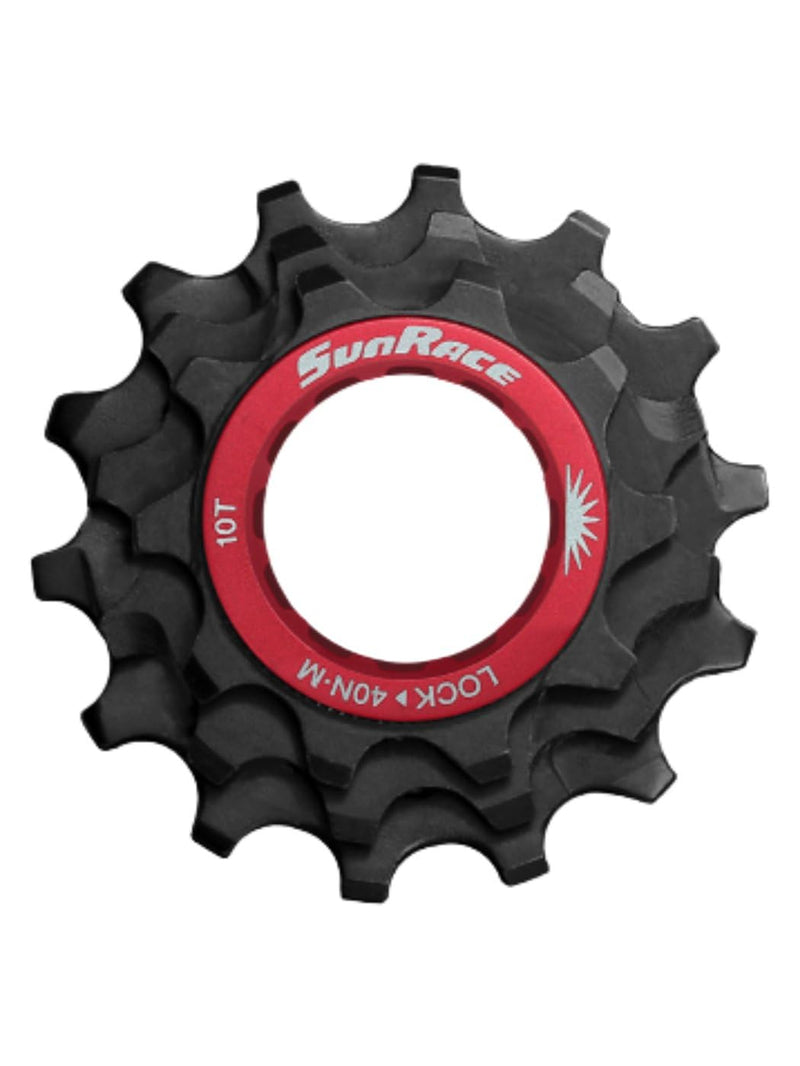 SUNRACE 305750165 Mère de l'anneau Libre + 3 pignon 12V. Unisex-Adult, Taille Unique