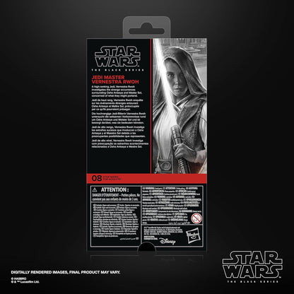 Star Wars The Black Series Jedi-Meisterin Vernestra Rwoh, The Acolyte Action-Figur zum Sammeln (15 cm