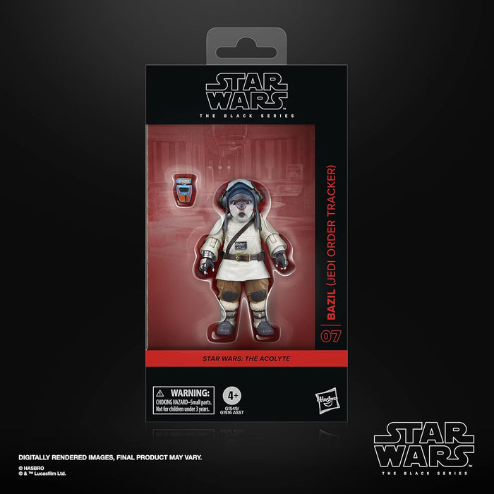 Star Wars The Black Series Bazil (Jedi Order Tracker) The Acolyte Action-Figur zum Sammeln (15 cm