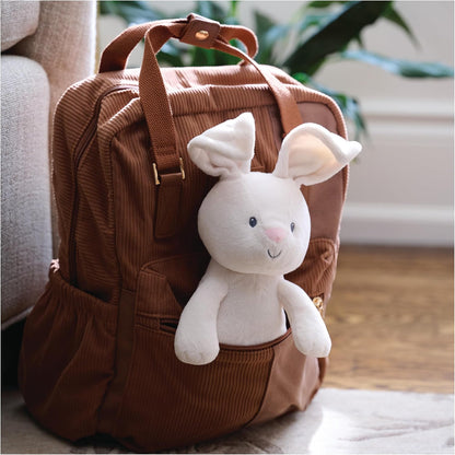 GUND Baby Peek-a-Boo Flora Bunny Plush, Bunny Rabbit Stuffed Animal, Baby Toy for Ages 0 and Up, Cream, 18 cm