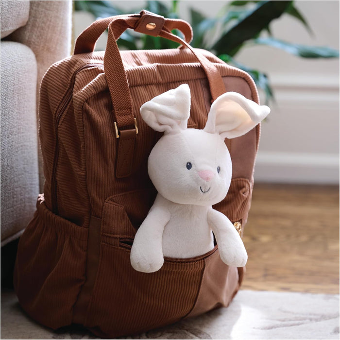 GUND Baby Peek-a-Boo Flora Bunny Plush, Bunny Rabbit Stuffed Animal, Baby Toy for Ages 0 and Up, Cream, 18 cm