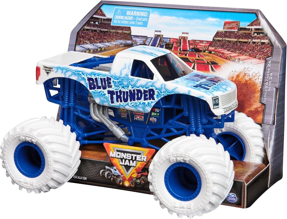 Monster Jam 6074255 Official Blue Thunder Monster Truck - Blue