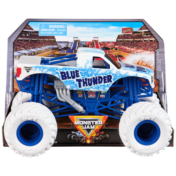 Monster Jam 6074255 Official Blue Thunder Monster Truck - Blue