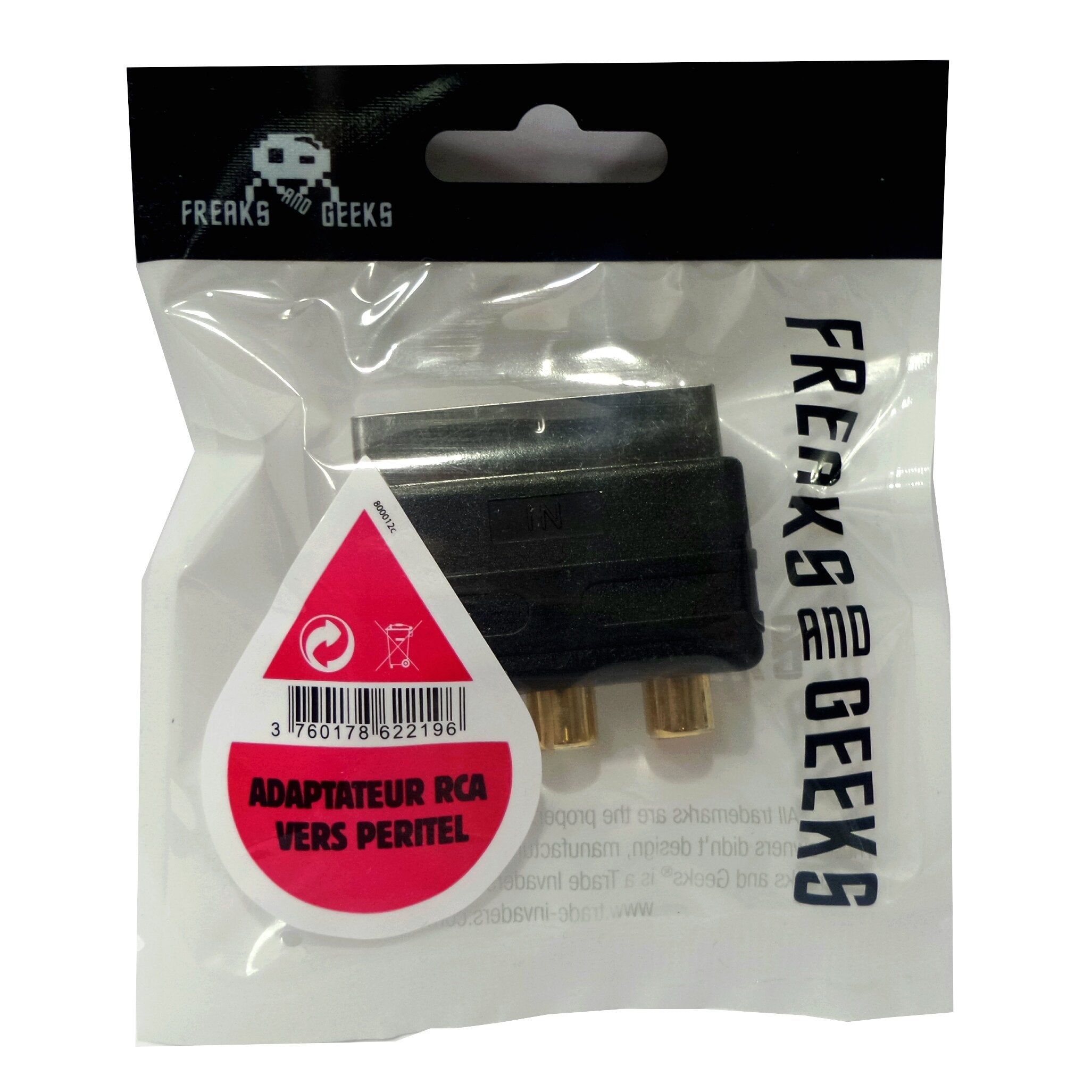 Scart Adaptor (In F&G Bag + Label)