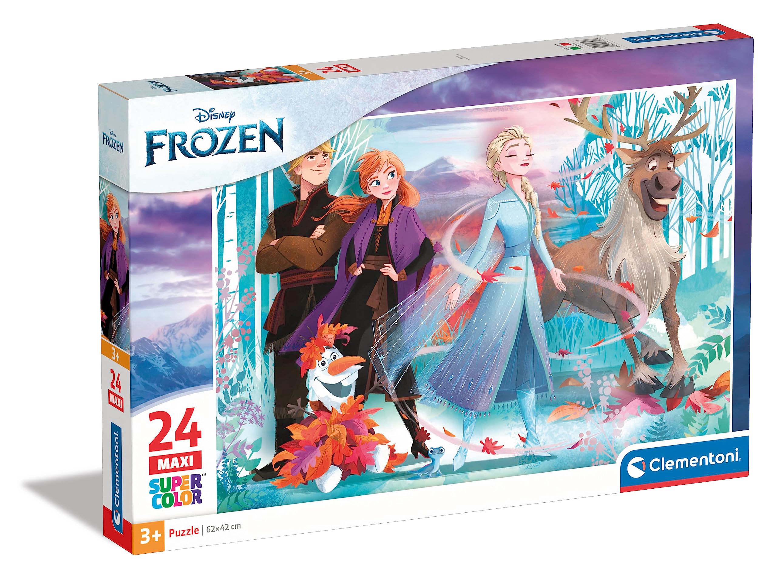 Disney: Clementoni - Puzzle Maxi 24 Pz - Frozen 2