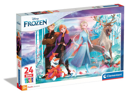 Disney: Clementoni - Puzzle Maxi 24 Pz - Frozen 2